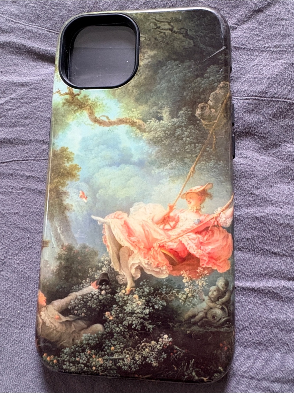 Artistic Pink Swing Phone Case - Unbranded